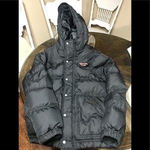 Black men’s down jacket